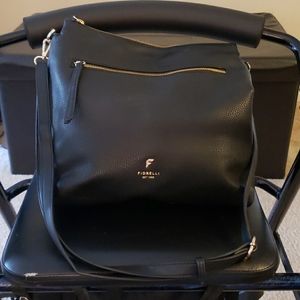 Fiorelli medium black crossbody bag.